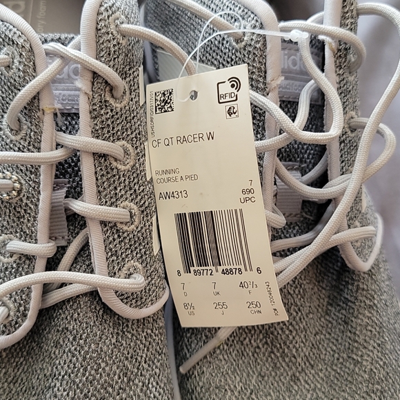 NWT 8.5 Adidas sneakers grey - Picture 2 of 4